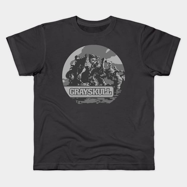 Castle Grayskull Kids T-Shirt by SharpGraphix